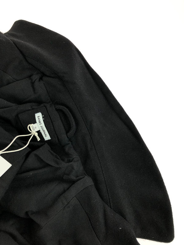 【中古美品】【メンズ】 BANKS JOURNAL バンクス ジャーナル BROOKLYN TRENCH JACKET ブルックリン トレンチコート アウター 142-251210-na-06-tag サイズ:M カラー:ブラック 万代Net店