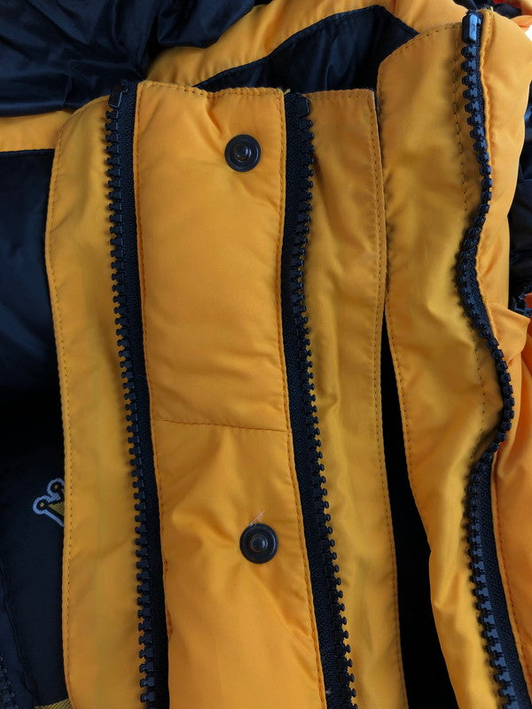 【現状渡し品】【メンズ】 FAT エフエーティー STEEPGOOSE DOWN JACKET F32120-JK02-AB スティープグース ダウンジャケット アウター 142-251210-na-10-tag サイズ:FAT カラー:イエロー 万代Net店