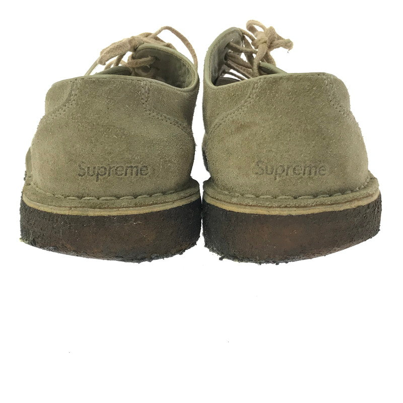 【中古品】【メンズ】 Supreme シュプリーム × CLARKS ORIGINALS クラークス オリジナル 12SS MALI LOW デザート シューズ 靴 164-260218-rt-08-tag サイズ:US11 カラー:サンドカラ―系 万代Net店