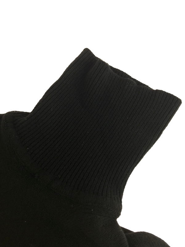 【中古品】【メンズ】 TURTLE NECK CASHMERE KNIT IPLMML211 タートルネック カシミヤ ニット 141-260109-rt-01-tag サイズ:M カラー:ブラック 万代Net店