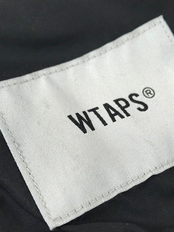 【中古品】【メンズ】 WTAPS ダブルタップス NYLON JACKET 211BRDT-JKM01 ナイロンジャケット ライトアウター 142-260115-rt-03-tag サイズ:1 カラー:ブラック 万代Net店