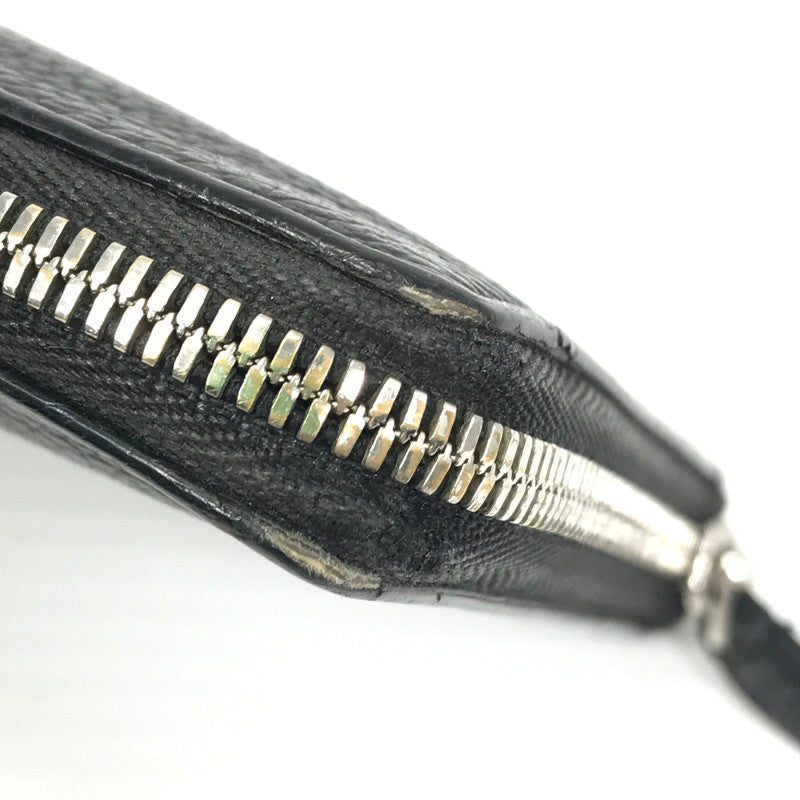【現状渡し品】【メンズ】 BALENCIAGA バレンシアガ CASH CONTINENTAL 594317 キャッシュ コンチネンタル ラウンドジップウォレット 長財布 181-260118-na-02-tag カラー:ブラック 万代Net店