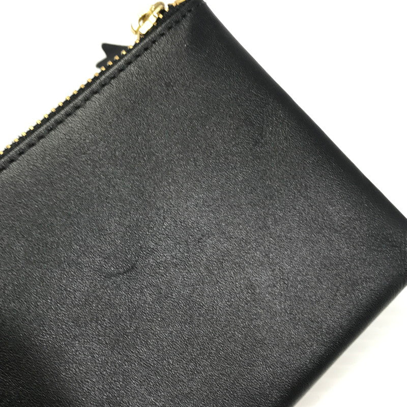 【中古品】【メンズ】 COMME des GARCONS コムデギャルソン CLASSIC LEATHER WALLET SA3100 クラシック レザー ウォレット コインケース 財布 200-260124-na-08-tag カラー:ブラック 万代Net店