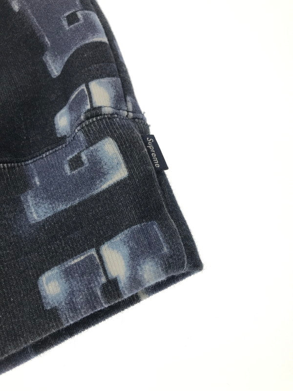【中古品】【メンズ】 Supreme シュプリーム 20AW BLOCKS HOODED SWEATSHIRT ブロックス フーデッド スウェットシャツ パーカー 149-260210-na-07-tag サイズ:M カラー:ブルー系 万代Net店