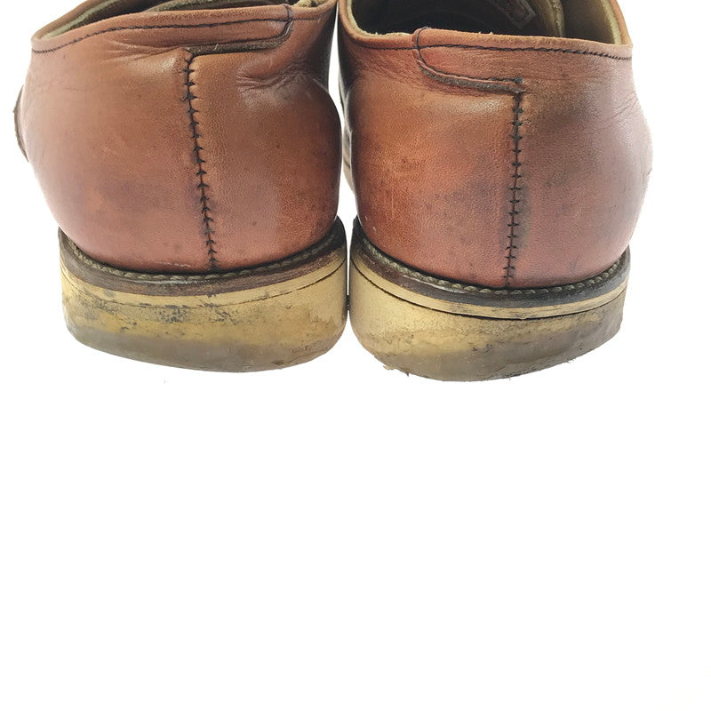 【現状渡し品】【メンズ】 RED WING レッドウィング 90's OX FORD RED BROWN 8104 90年代 オックス フォード ブーツ USA製 刺繍羽タグ 靴 164-260214-rt-05-tag サイズ:US7D カラー:ブラウン 万代Net店