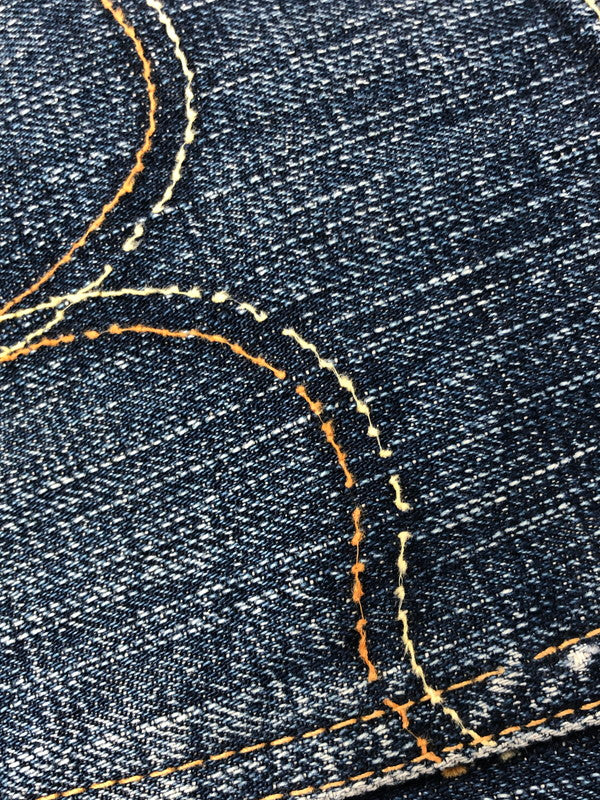【中古品】【メンズ】 Pherrow's フェローズ DENIM PANTS LOT421 チェックポケット デニムパンツ ジーンズ ボトムス 156-260211-rt-11-tag サイズ:W30 L36 カラー:インディゴ 万代Net店