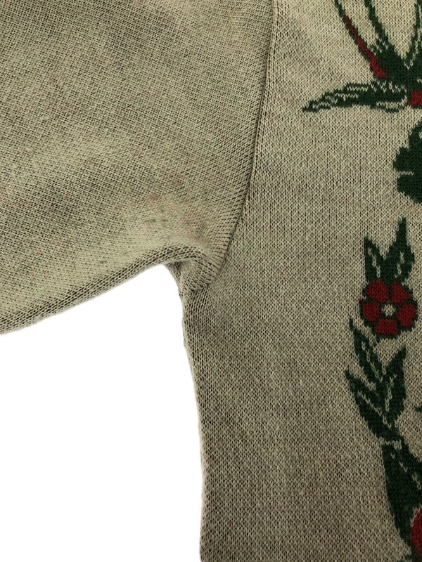 【中古品】【メンズ】 Softmachine ソフトマシーン VOTAGE CREW NECK SWEATER クルーネック スウェット トレーナー トップス 142-260301-rt-07-tag サイズ:L カラー:ベージュ系 万代Net店
