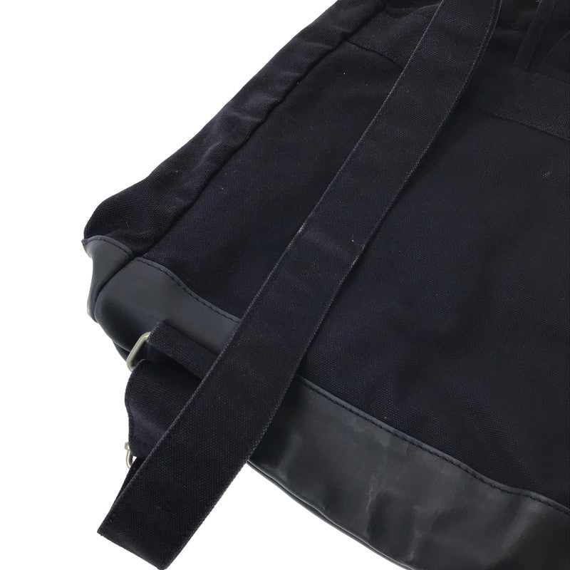 【中古品】【メンズ】 POLO RALPH LAUREN ポロ・ラルフローレン FLAG CANVAS BACKPACK 国旗 キャンバス バックパック リュック カバン 188-260218-na-16-tag カラー:ネイビー 万代Net店