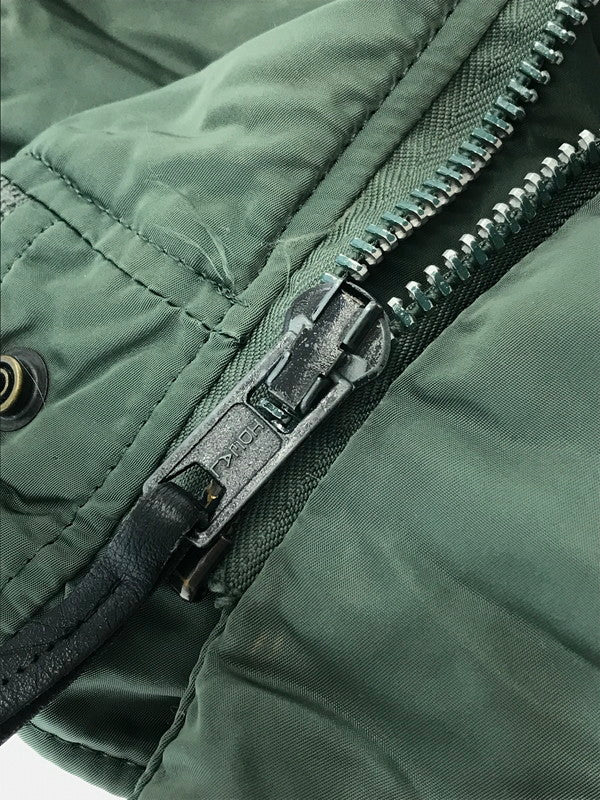 【現状渡し品】【メンズ】 ALPHA アルファ 80~90's N-2B FLIGHT JACKET 1615-573-8335 80~90年代 フライト ジャケット USA製 IDEALジッパー 145-260212-rt-04-tag サイズ:M カラー:カーキ 万代Net店