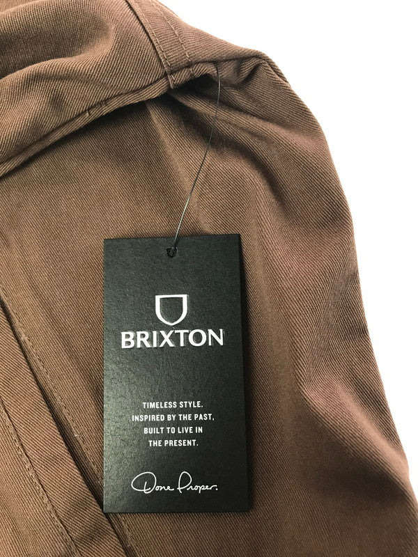【中古美品】【メンズ】 BRIXTON ブリクストン UNION RELAXED HARRINGTON JACKET 03462 ユニオン リラックス ハリントン ジャケット 142-260225-rt-09-tag サイズ:L カラー:ブラウン 万代Net店