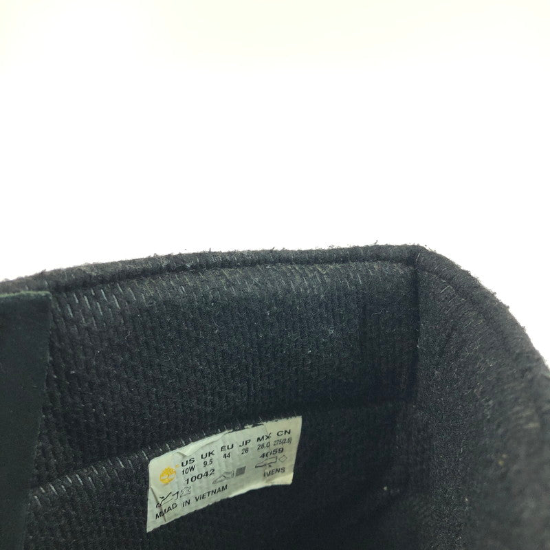 【現状渡し品】【メンズ】 Timberland ティンバーランド 6INCH BASIC BOOTS 10042 6インチ ベーシックブーツ 靴 164-260303-yy-08-tag サイズ:27.5cm/US9.5W カラー:ブラック 万代Net店
