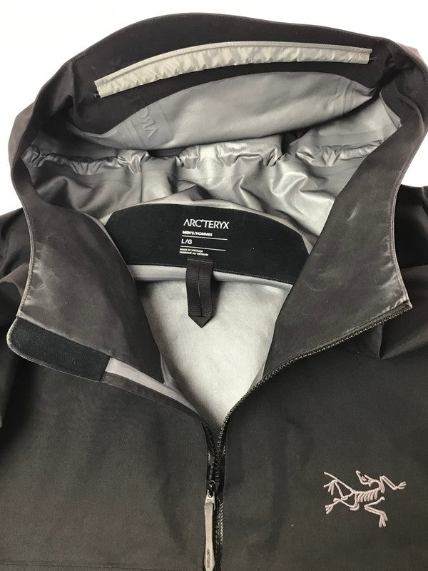 【中古品】【メンズ】 ARC'TERYX アークテリクス BETA JACKET BLACK X000009816 ベータ ジャケット アウター 144-260227-rt-05-tag サイズ:L カラー:ブラック 万代Net店