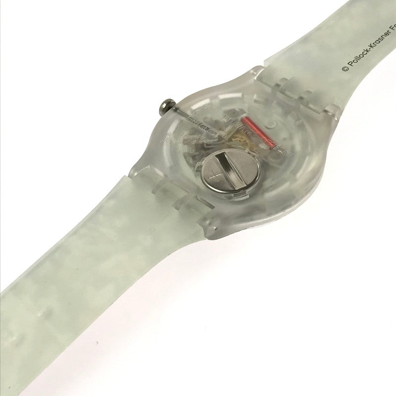 【中古品】【メンズ】 ×GUGGENHEIM グッゲンハイム POLLOCK'S ALCHEMY SUOZ366 ポロックズ アルケミー クォーツ腕時計 197-260418-na-20-tagh カラー:マルチカラー 万代Net店