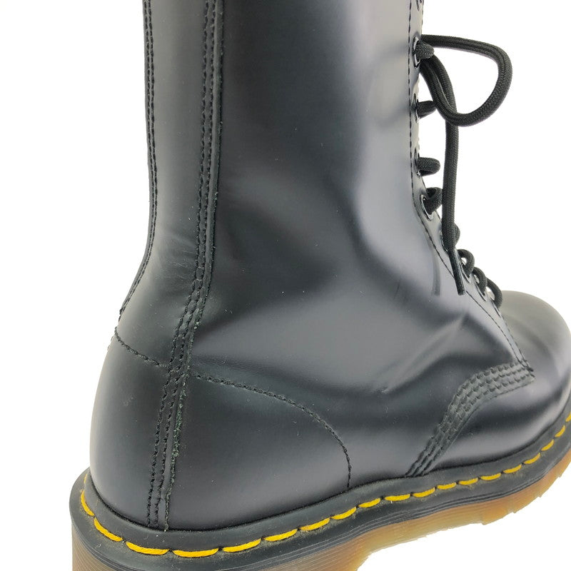 【中古品】【メンズ】 Dr.Martens ドクターマーチン 10EYE BOOTS 10092 10ホールブーツ スムース レースアップブーツ 靴 164-260303-yy-04-tag サイズ:USm7/UK6 カラー:ブラック 万代Net店