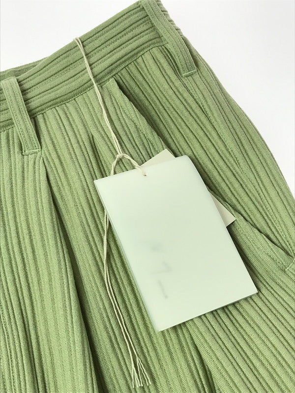 【中古美品】【メンズ】 ANCELLM アンセルム WIDE EASY PANTS ANC-PT113-B ワイド イージーパンツ ボトムス 151-260309-na-08-tag カラー:WASABI 万代Net店