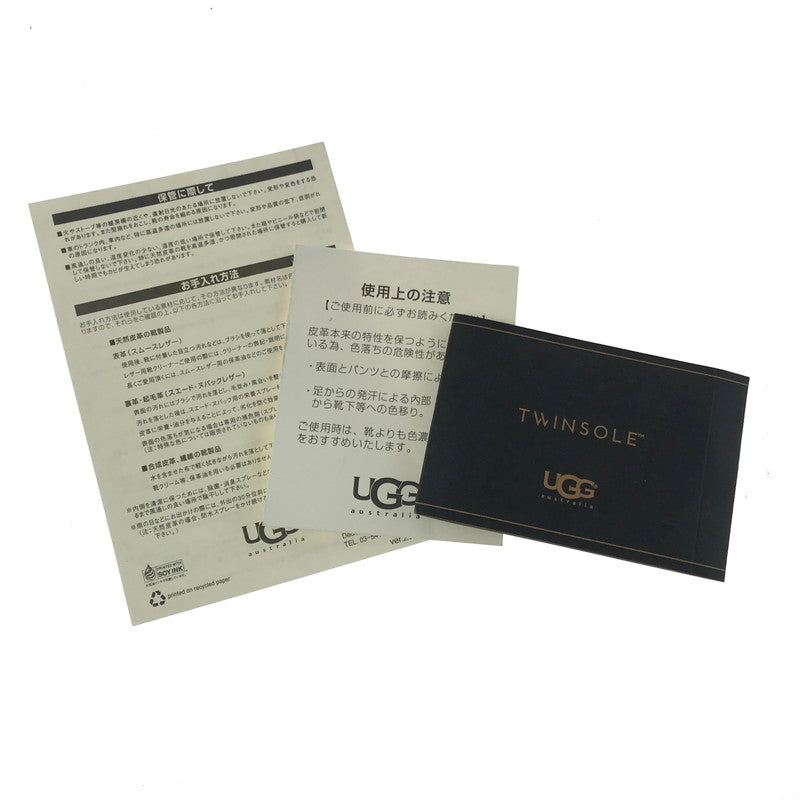 【中古品】【レディース】 UGG アグ AUSTRALIA SUEDE LEATHER MOCCASINS M CHESTER 1005350 オーストラリア スエードレザー モカシン チェスター 靴 167-260418-rt-10-tagh カラー:チョコレート/レモンクローム 万代Net店