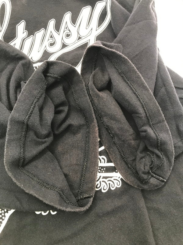 【現状渡し品】【メンズ】 OLD STUSSY オールド ステューシー HEADPHONE SKULL S/S T-SHIRT ヘッドホン スカル Tシャツ 半袖Tシャツ 紺タグ 142-260520-na-14-tagh サイズ:XL カラー:ネイビー系(色褪せにより) 万代Net店