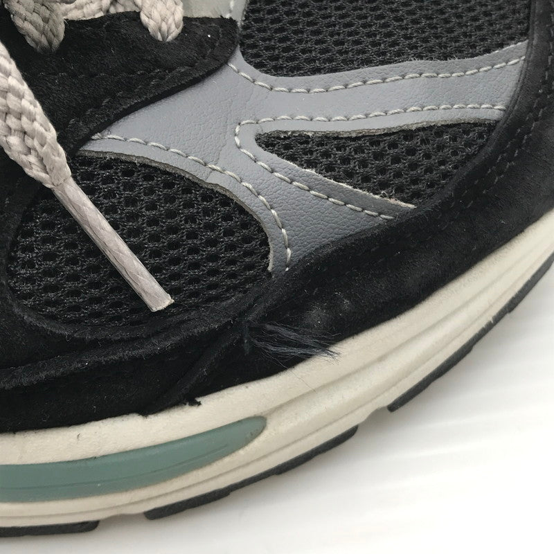 【中古品】【メンズ】 NEW BALANCE ニューバランス SNEAKER U991BK2 スニーカー 靴 162-260405-rt-03-tag サイズ:US 7 1/2 D カラー:ブラック/ホワイト 万代Net店