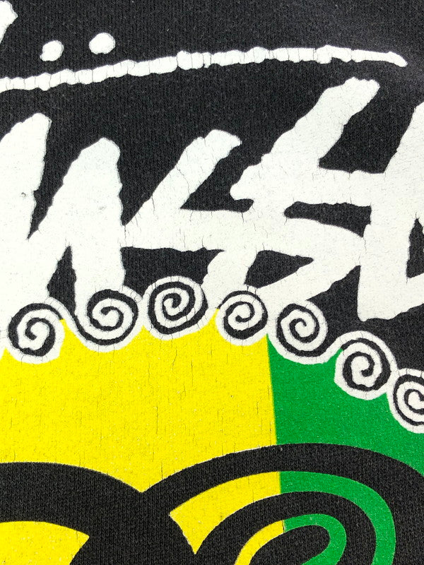【中古品】【メンズ】 STUSSY ステューシー IRIE ROOTS PULLOVER HOODIE アイリー ルーツ プルオーバーパーカー 142-260326-rt-09-tag サイズ:L カラー:ブラック 万代Net店