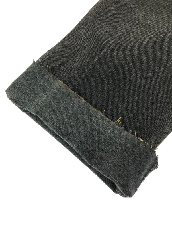 【中古品】【メンズ】 RRL ダブルアールエル BUTTON-FLY DENIM PANTS ボタンフライデニムパンツ 156-260409-rt-15-tag サイズ:28/34 カラー:ブラック 万代Net店