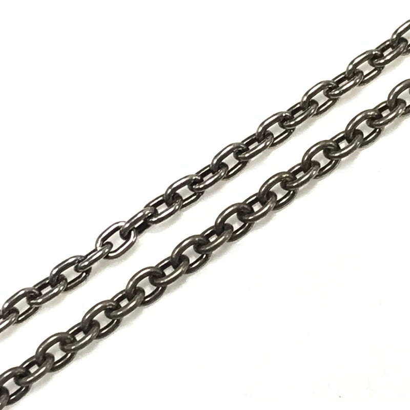 【中古品】【メンズ】 JUSTIN DAVIS ジャスティンデイビス TINY ROSARY NECKLACE タイニー ロザリー ネックレス アクセサリー 192-260627-na-16-tagh カラー:シルバー 万代Net店