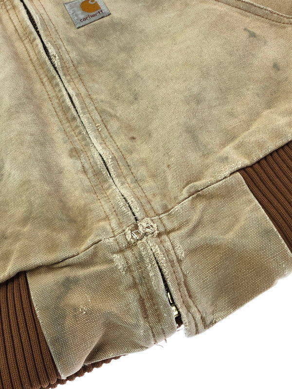 【現状渡し品】【メンズ】 Carhartt カーハート ACTIVE JACKET USA製 15年製 アクティブ ジャケット 146-260404-rt-10-tag サイズ:XL カラー:ブラウン 万代Net店