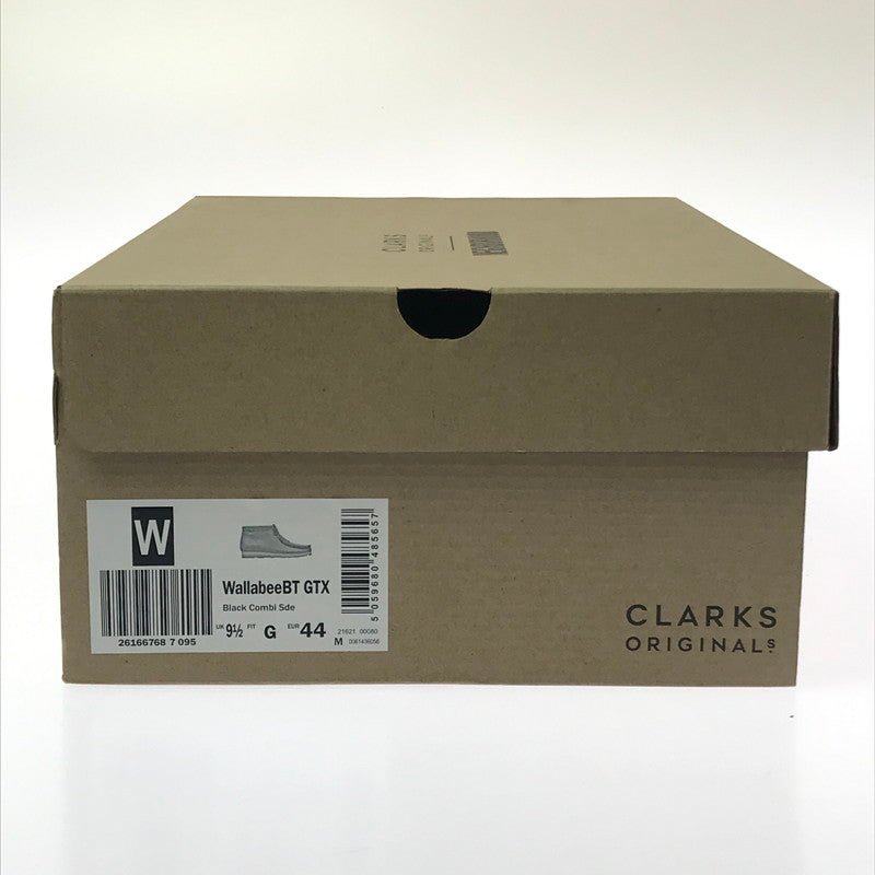 【中古品】【メンズ】 Clarks クラークス × NEIGHBORHOOD ネイバーフッド WALLABEE GORE-TEX 221CLCLN-FW01 ワラビー ゴアッテックス 靴 164-260418-rt-04-tagh カラー:ブラック 万代Net店