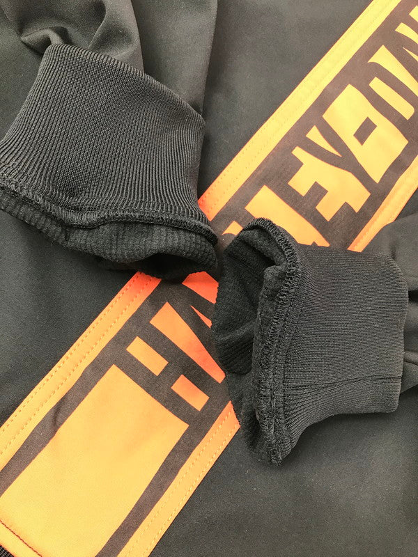 【中古品】【メンズ】 HARLEY DAVIDSON VERTICAL STRIPE HOODED STRETCH JACKET バーティカル ストライプ フーデッド ストレッチ ジャケット ライトアウター 145-260523-na-11-tagh サイズ:M カラー:ブラック 万代Net店