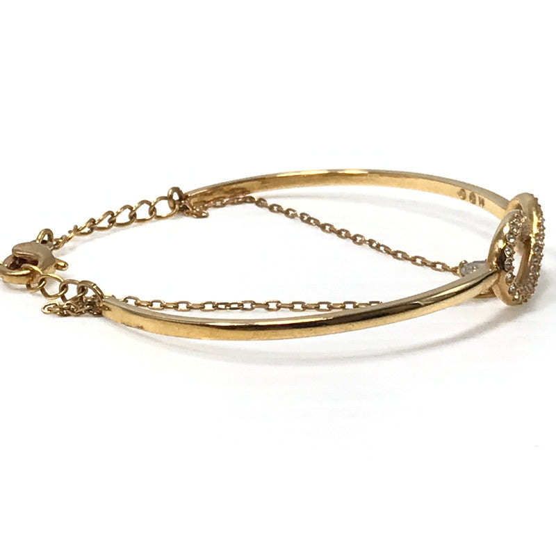 【中古品】【レディース】 SWAROVSKI スワロフスキー INFINITY BRACELET インフィニティー ブレスレット アクセサリー 192-260624-na-06-tagh カラー:ゴールド 万代Net店