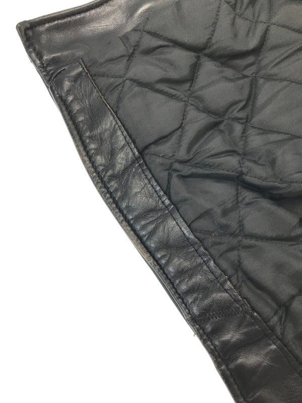 【中古品】【メンズ】 SCHOTT ショット DOUBLE RIDERS JACKET LOT618 USA製 ダブルライダース ジャケット アウター 145-260425-rt-05-tagh サイズ:34 カラー:ブラック 万代Net店