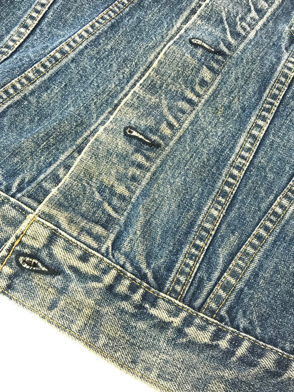【中古品】【メンズ】 LEVI'S リーバイス 4TH DENIM JACKET 526刻印 推定70年代~80年代 フォース デニムジャケット アウター 146-260426-rt-09-tagh サイズ:不明 下記参照 カラー:ブルー系 万代Net店