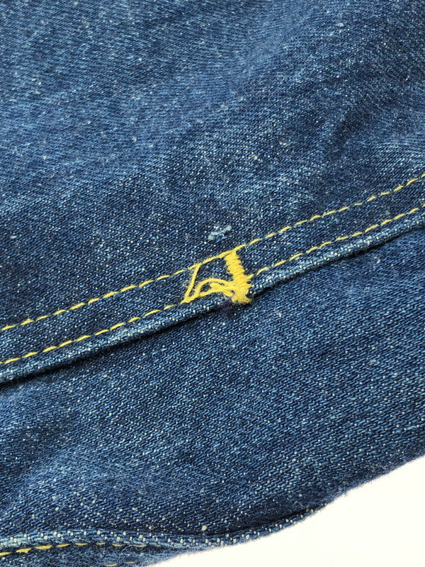 【中古品】【メンズ】 BUCKAROO BY BIG SMITH 60's DENIM JACKET スナップ イエロー&オレンジステッチ デニムジャケット アウター 146-260426-rt-08-tagh サイズ:40 カラー:ブルー 万代Net店