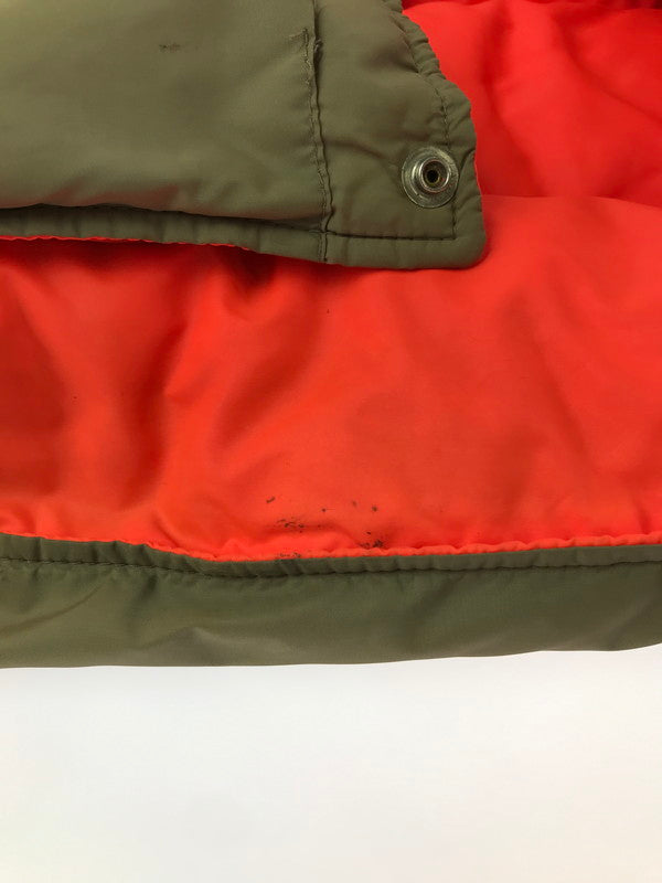 【現状渡し品】【メンズ】 WOOLRICH ウールリッチ 70's GOOSE DOWN NYLON VEST 70年代 グーズ ダウン ナイロン ベスト トップス ヴィンテージ 146-260820-rt-16-tag サイズ:M カラー:カーキ 万代Net店