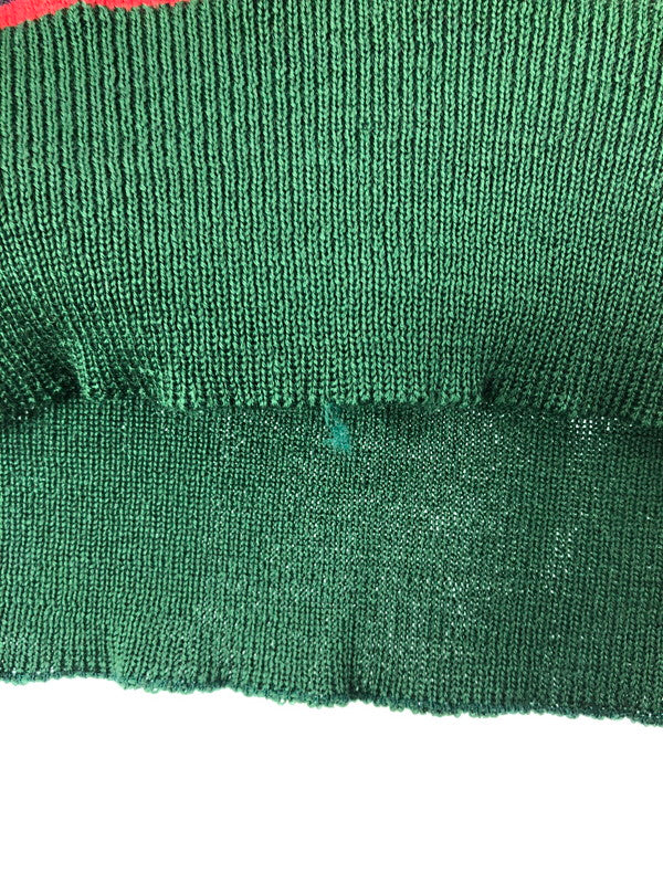 【中古品】【メンズ】 CHEMISE LACOSTE シュミーズ ラコステ 80's KNIT POLO SHIRT フランス製 ニット ポロシャツ 146-260505-rt-18-tag サイズ:1 カラー:グリーン 万代Net店