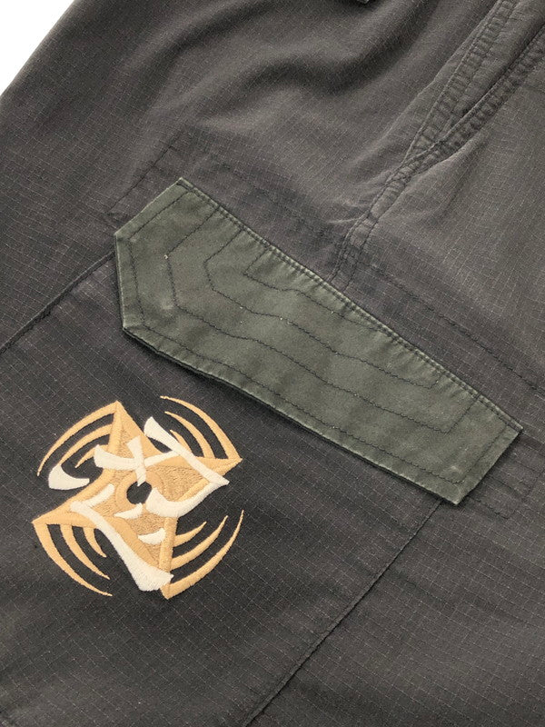 【中古品】【メンズ】 A BATHING APE ア ベイシング エイプ RIPSTOP CARGO PANTS 001PTG301020X 忍猿 リップ ストップ カーゴ パンツ ボトムス 153-260627-rt-24-tagh サイズ:M カラー:ブラック 万代Net店