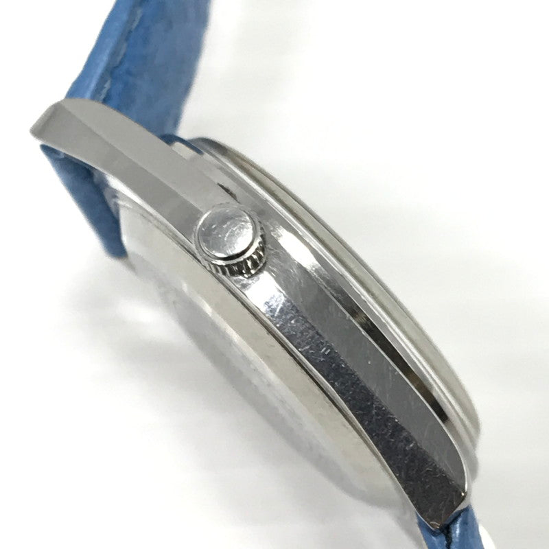 【現状渡し品】【メンズ】 ORIENT オリエント SKELETON DIAL AUTOMATIC WATCH OM-8017 スケルトン文字盤 自動巻腕時計 腕時計 198-260626-rt-08-tagh カラー:シルバー/ブルー 万代Net店