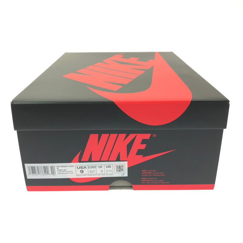 【中古美品】【メンズ】 NIKE AIR JORDAN 1 HIGH 85 "BRED" HV6674-067 エアジョーダン 1 ハイ 85 "ブレッド" スニーカー シューズ 靴 160-260521-ki-20-tagh サイズ:27cm US9 カラー:BLACK/VARSITY RED-WHITE 万代Net店