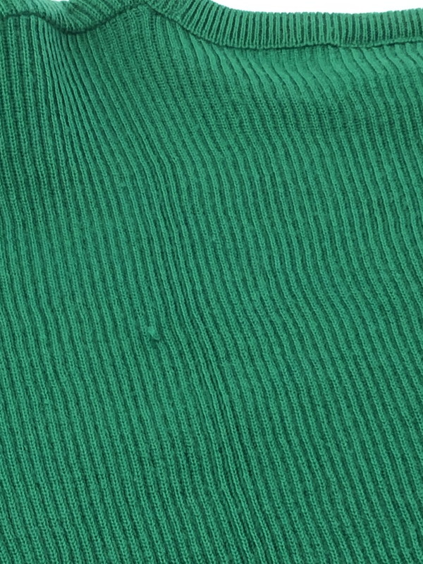 【中古品】【メンズ】 CHEMISE LACOSTE シュミーズ ラコステ 80's KNIT SWEATER GREEN 80年代 ニット セーター ヴィンテージ トップス 146-260913-rt-15-tagh サイズ:3 カラー:グリーン 万代Net店