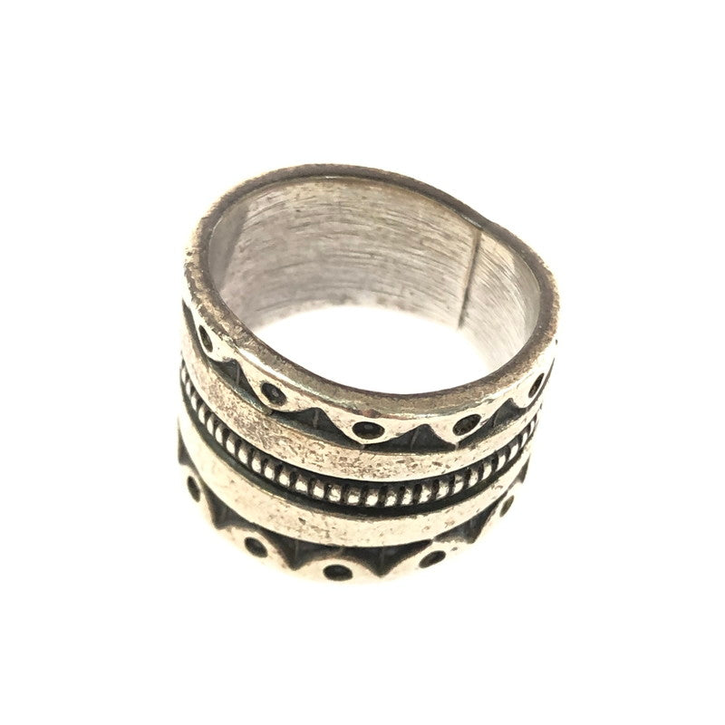 【現状渡し品】【メンズ】 NAVAJO ナバホ族 GARY REEVES ゲーリー リーブス STERLING RING スターリング リング 指輪 アクセサリー 192-260601-na-17-tagh カラー:シルバー 万代Net店