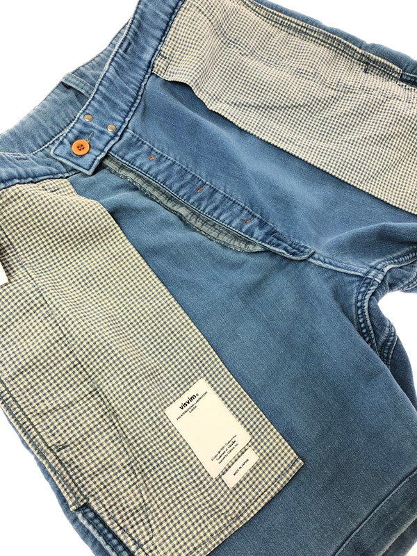 【中古品】【メンズ】 VISVIM ビスヴィム PASTORAL SHORTS 0114105008014 パストラル ショーツ ボトムス 151-260624-rt-21-tagh サイズ:2 カラー:インディゴ 万代Net店