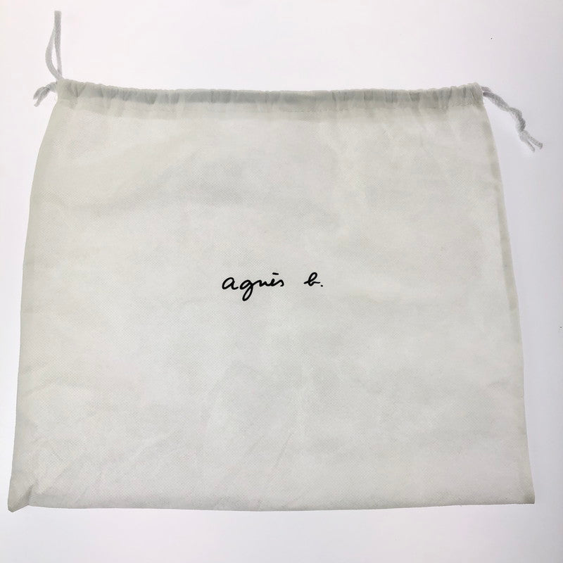 【中古品】【レディース】 AGNES B. アニエスベー NYLON TOTE BAG HS37A-01 ナイロン トートバッグ ハンドバッグ カバン 188-260616-na-01-tagh カラー:ネイビー 万代Net店