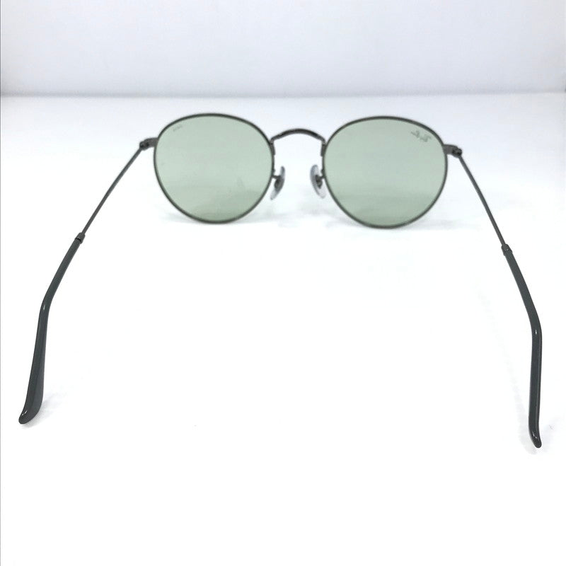 【中古品】【メンズ】 RAY-BAN レイバン ROUND METAL RB3447 ラウンド メタル サングラス アイウェア アクセサリー 203-260608-na-05-tagh サイズ:50ロ21 145 カラー:シルバー系 万代Net店