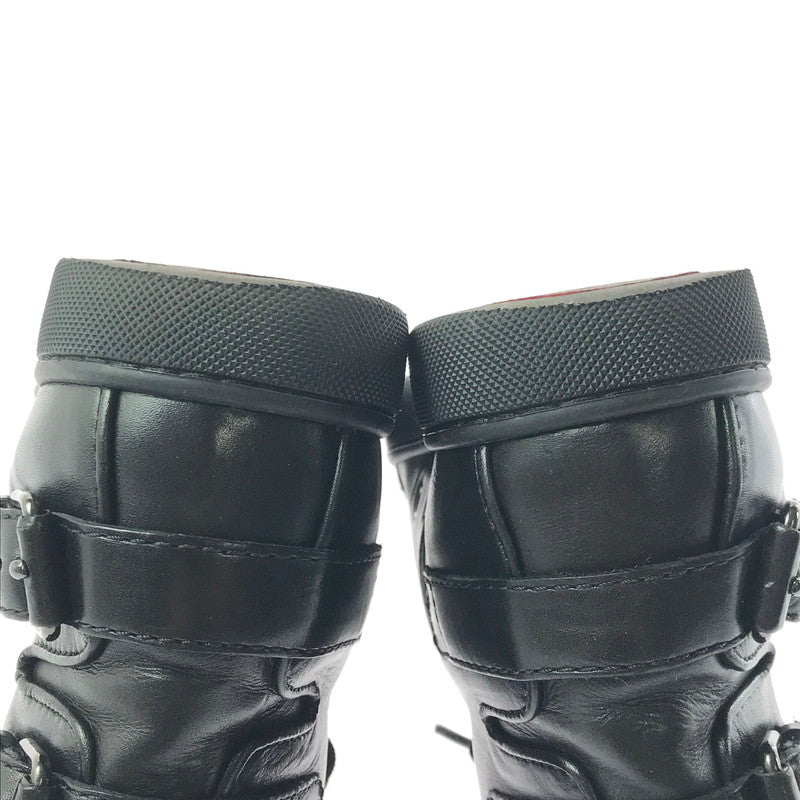 【中古品】【メンズ】 CHRISTIAN LOUBOUTIN クリスチャン ルブタン ハイカット スニーカー 靴 183-260622-na-20-tagh サイズ:40 カラー:BLACK 万代Net店
