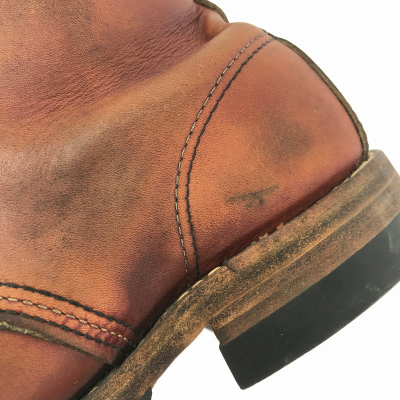 【現状渡し品】【メンズ】 RED WING レッドウィング 6-INCH CLASSIC MOC BOOTS 8875 6インチ クラシック モック ブーツ USA製 靴 164-260701-na-21-tagh サイズ:25.5cm US 7 1/2 カラー:ブラウン系 万代Net店