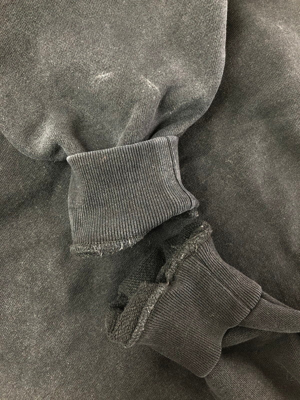 【中古品】【メンズ】 HUF ハフ SMALL LOGO HALF ZIP PULLOVER HOODIE スモール ロゴ ハーフジップ プルオーバー フーディー パーカー トップス 142-260611-rt-18-tagh サイズ:M カラー:ブラック 万代Net店