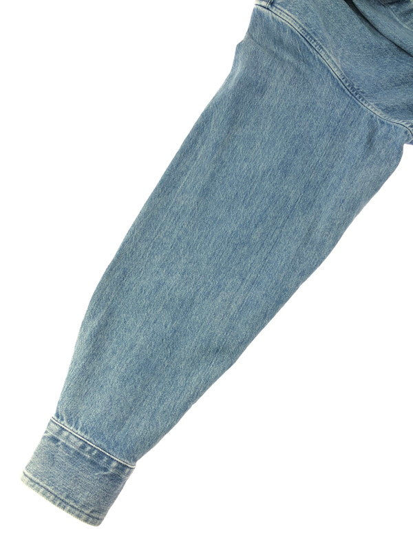 【中古品】【メンズ】 SUPREME シュプリーム 23FW SMALL BOX DENIM SHIRT スモール ボックス デニム シャツ 長袖シャツ トップス 149-260610-rt-05-tagh サイズ:L カラー:インディゴ 万代Net店