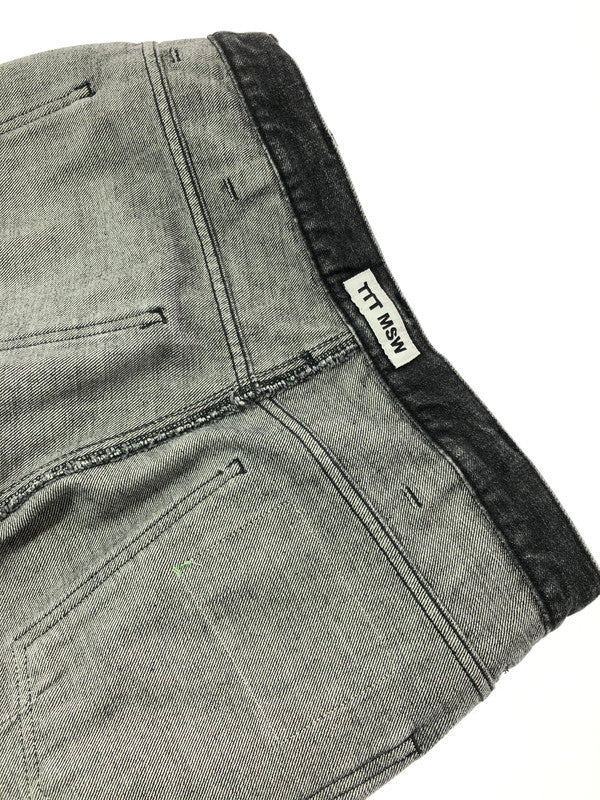 【中古品】【メンズ】 TTT MSW ティー モダンストリートウェア NEW STANDARD DENIM PANTS TTT-2021AW-PT05 ニュー スタンダード デニム パンツ ジーンズ 153-260624-rt-20-tagh サイズ:M カラー:インディゴ 万代Net店