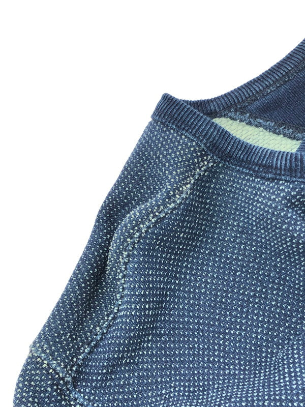 【中古品】【メンズ】 RRL ダブルアールエル SWEATSHIRT 782507594001 両V スウェット シャツ トレーナー トップス 145-260607-rt-25-tagh サイズ:L カラー:ブルー 万代Net店