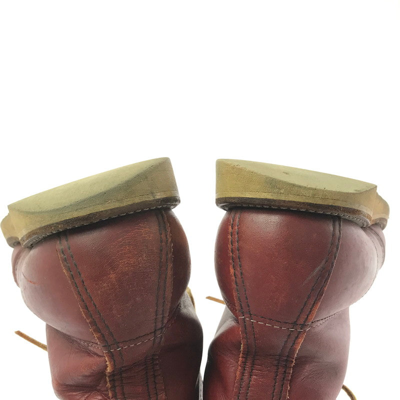 【現状渡し品】【メンズ】 RED WING レッドウィング IRISH SETTER アイリッシュセッター 刺繍タグ USA製 ブーツ 靴 164-260706-na-12-tagh サイズ:7 1/2 E カラー:RED BROWN系 万代Net店
