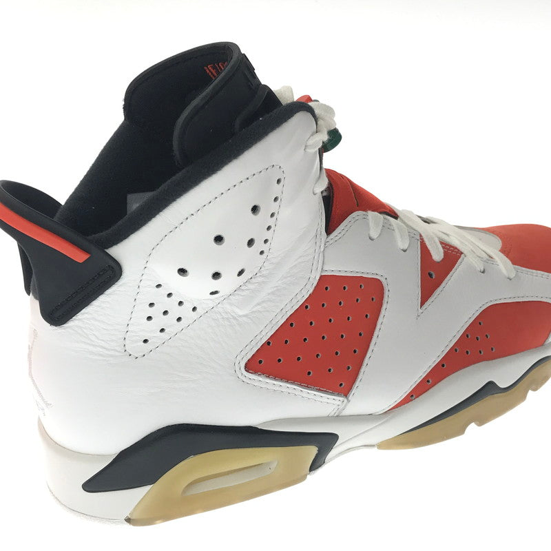 【中古美品】【メンズ】 NIKE ナイキ AIR JORDAN 6 RETRO 384664-145 エアジョーダン 6 レトロ スニーカー 靴 160-260612-na-14-tagh サイズ:26.5cm US 8.5 カラー:SUMMIT WHITE/TEAM ORANGE-BLACK 万代Net店